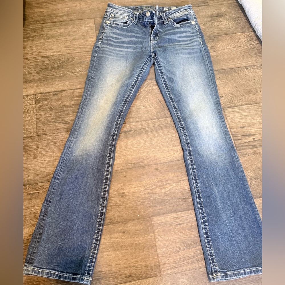 Miss Me Women's Blue Boot Cut Jeans